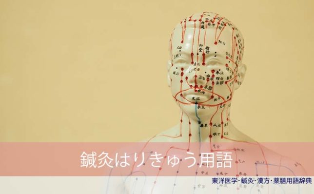 鍼灸用語 (C)東洋医学・鍼灸・漢方辞典dictionary oriental medicine